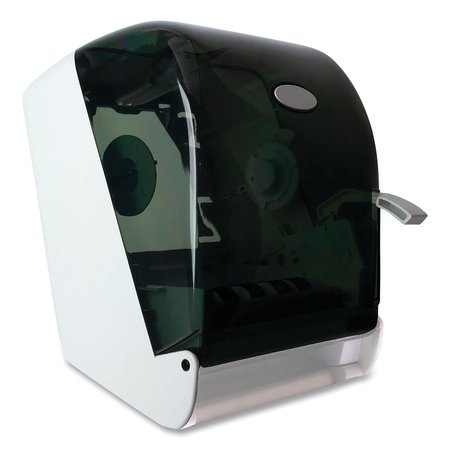 Gen Lever Action Roll Towel Dispenser, 11.25"x9.5"x14-3/8", Transparent 320-02